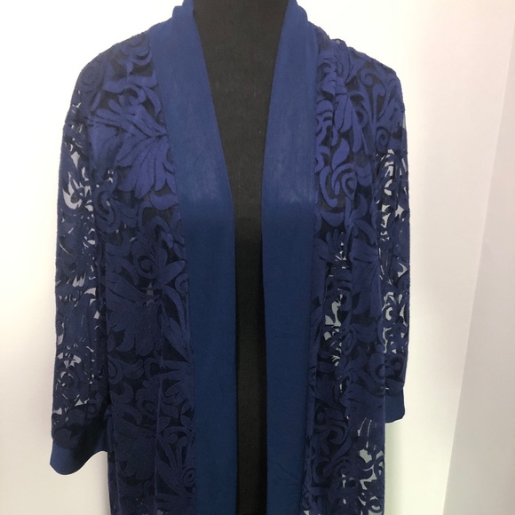 Royal Blue Dress Jacket - Picture 1 of 4